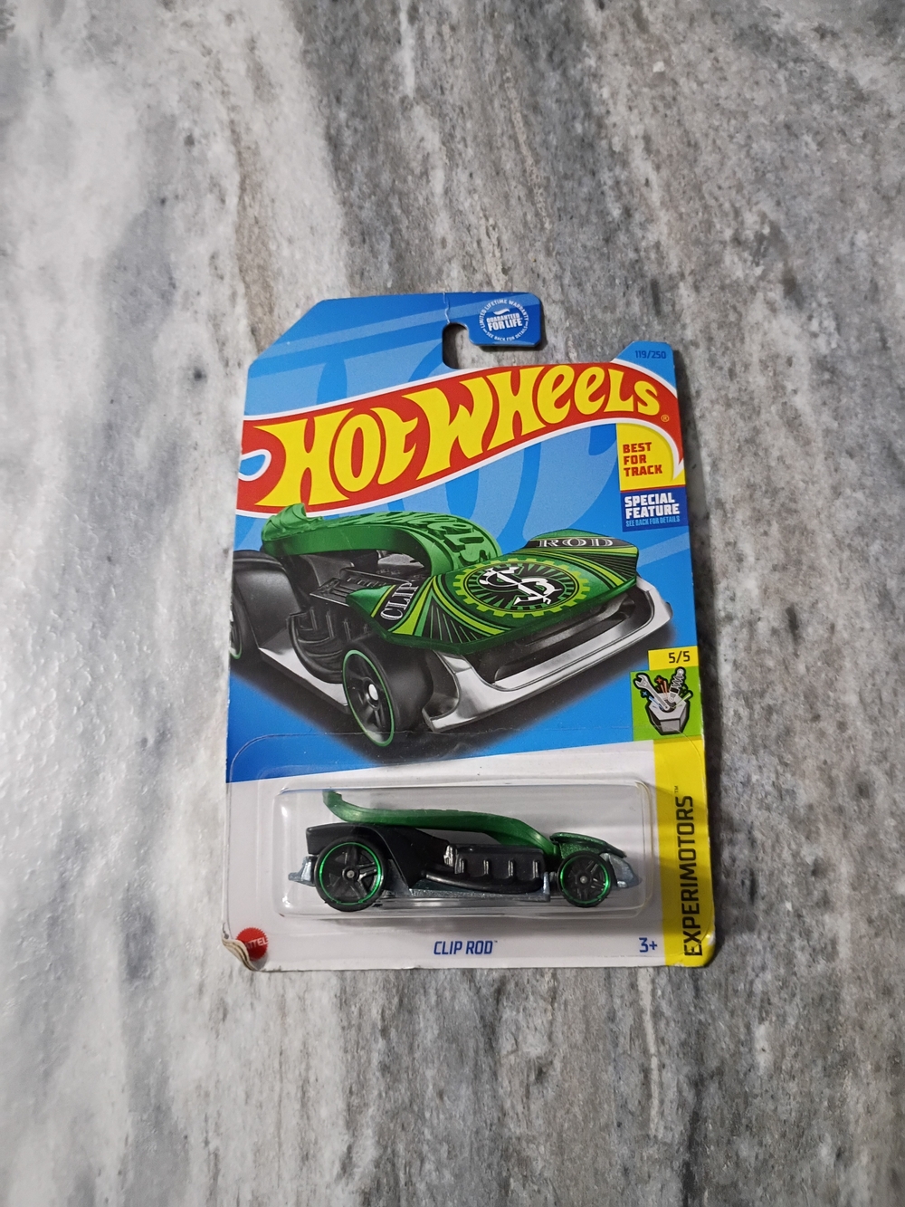 Hot Wheels Experimotors Clip Rod